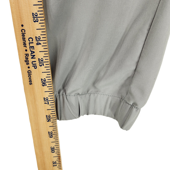 Spyder XL Mens Performance Jogger Pants Gray Zip Close Stretch Polyester Pockets - Picture 10 of 10